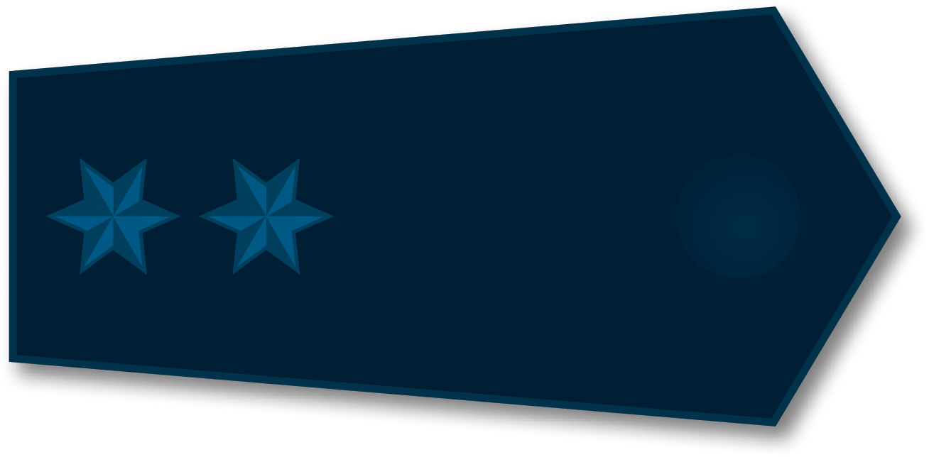 Schulterklappe mittlerer Dienst
