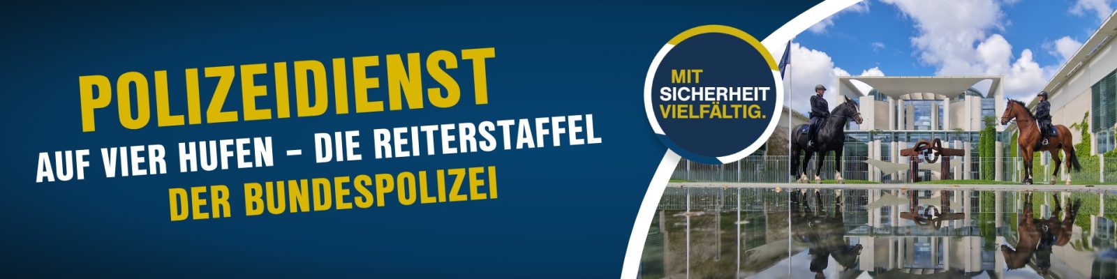 Polizeidienst Auf Vier Hufen – Die Reiterstaffel Der Bundespolizei ...